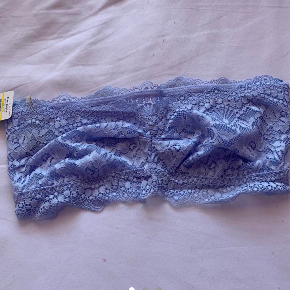 free people strapless bralette